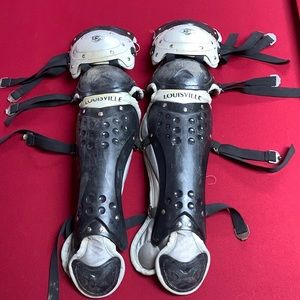 Louisville Slugger baseball shin guards